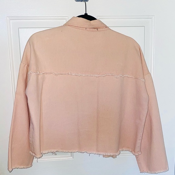 William B Pink Denim Jacket - Picture 2 of 3